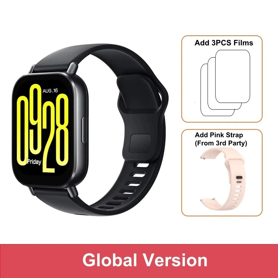 Global Version Xiaomi Redmi Watch 5 Active 2” Display Up to18 days battery life