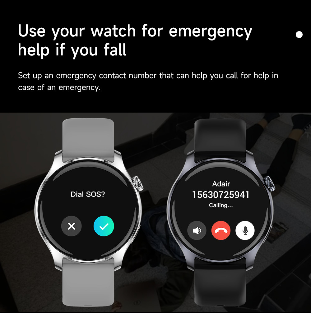 Medicoswatch T6PRO 1.43inch Amoled HD Screen Phone Calling Ladies Smart Watch