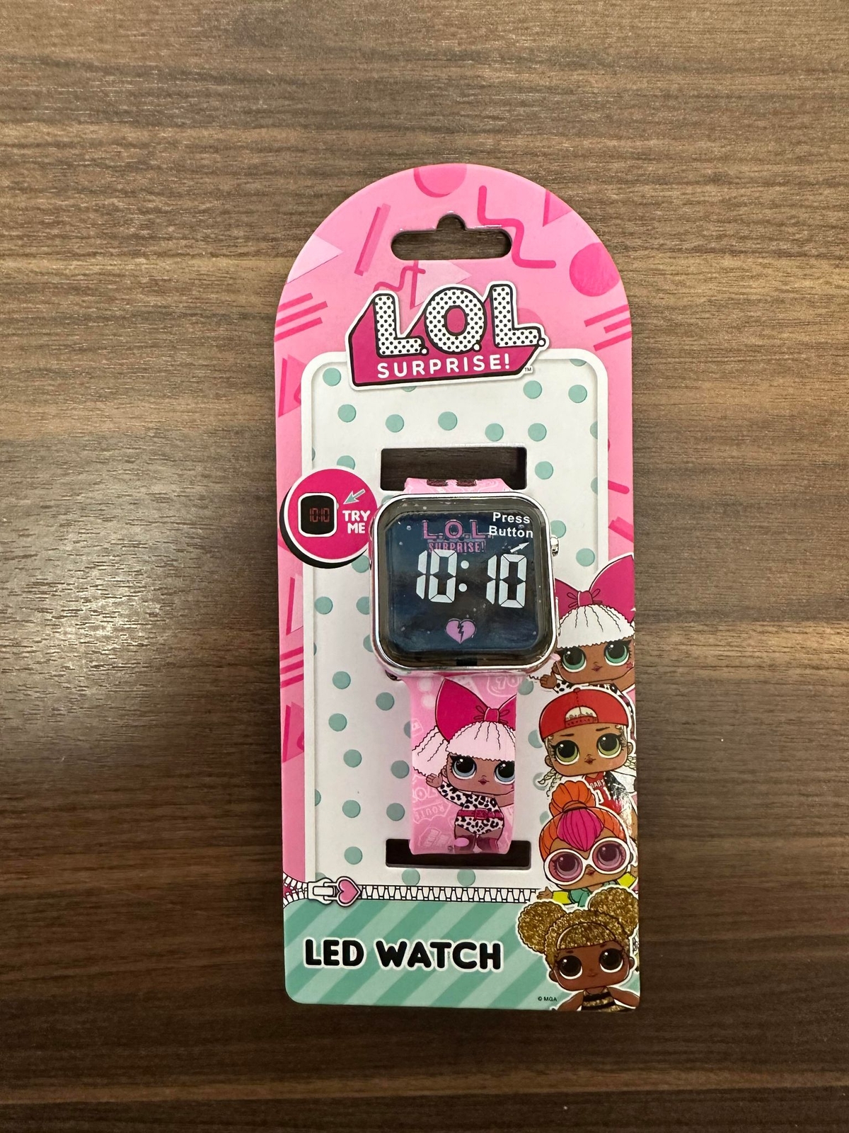 Lol Surprise LED Pink Watch For Kids By Accutime Brand New