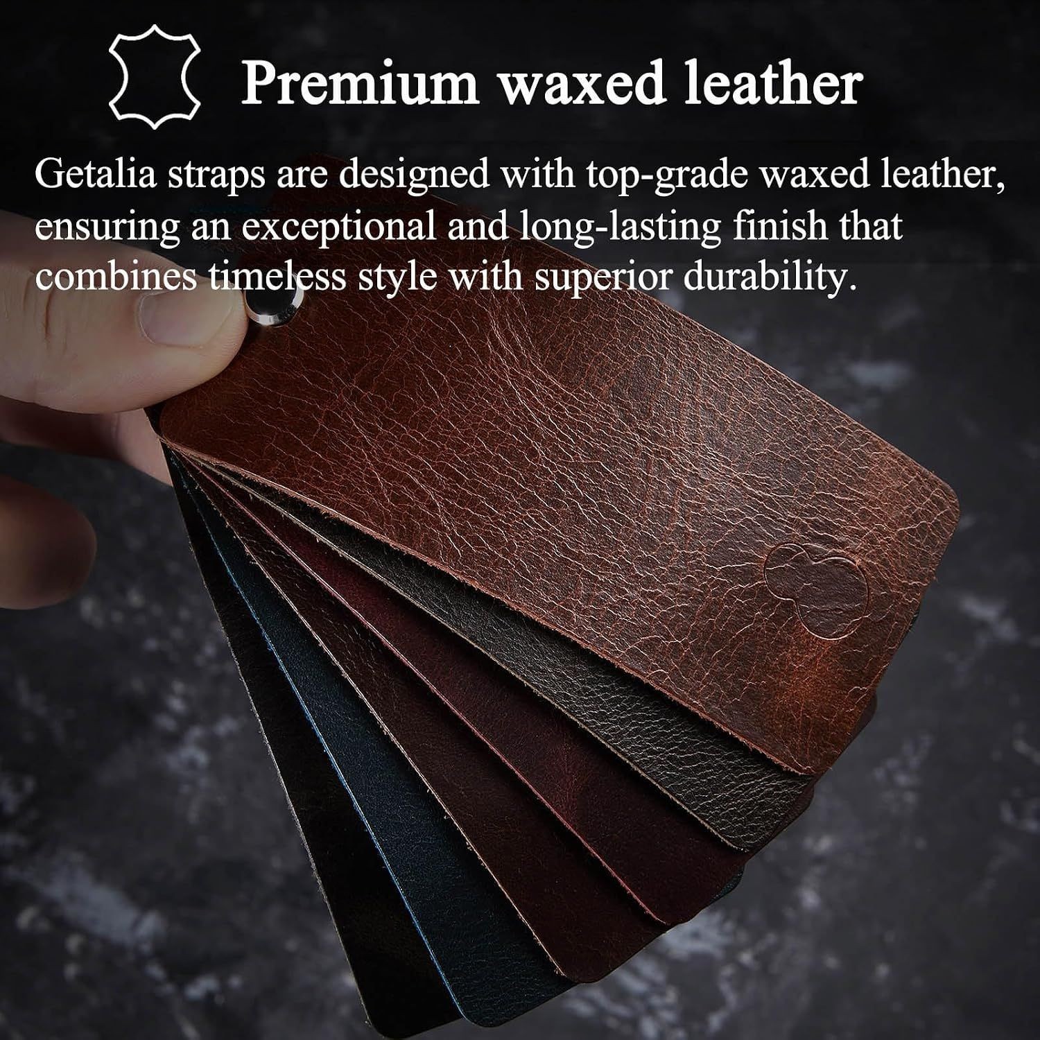 Strap Only For 18mm 19mm 20mm 21mm 22mm Leather Quick Release Watch Straps