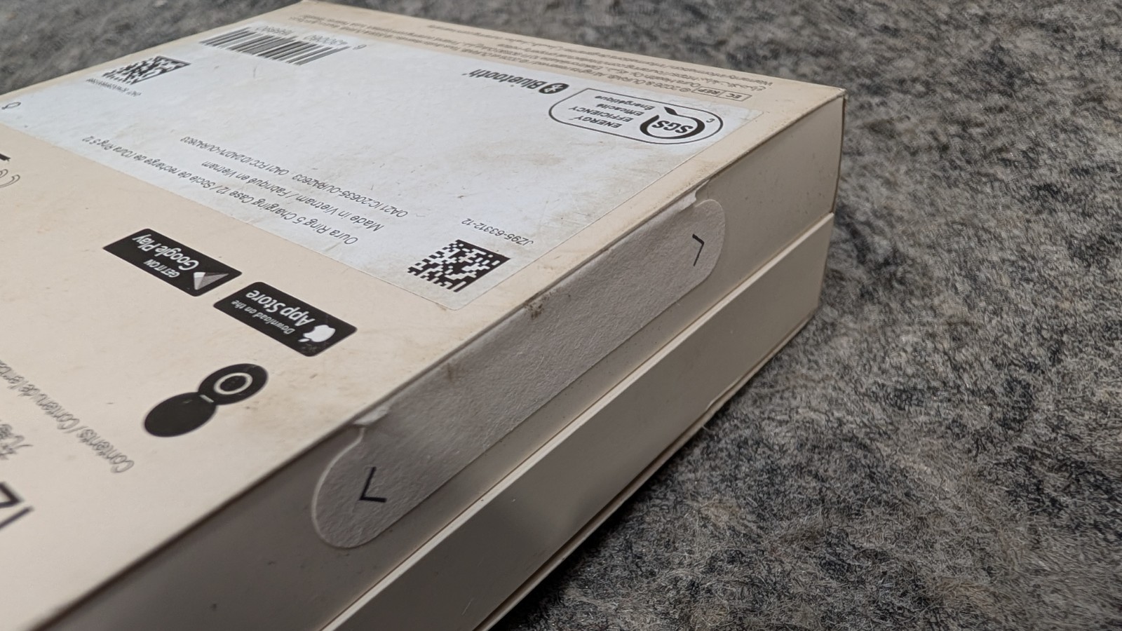 Oura Ring 5 Charging Case – Size 12 – Silver 🔥New🔥