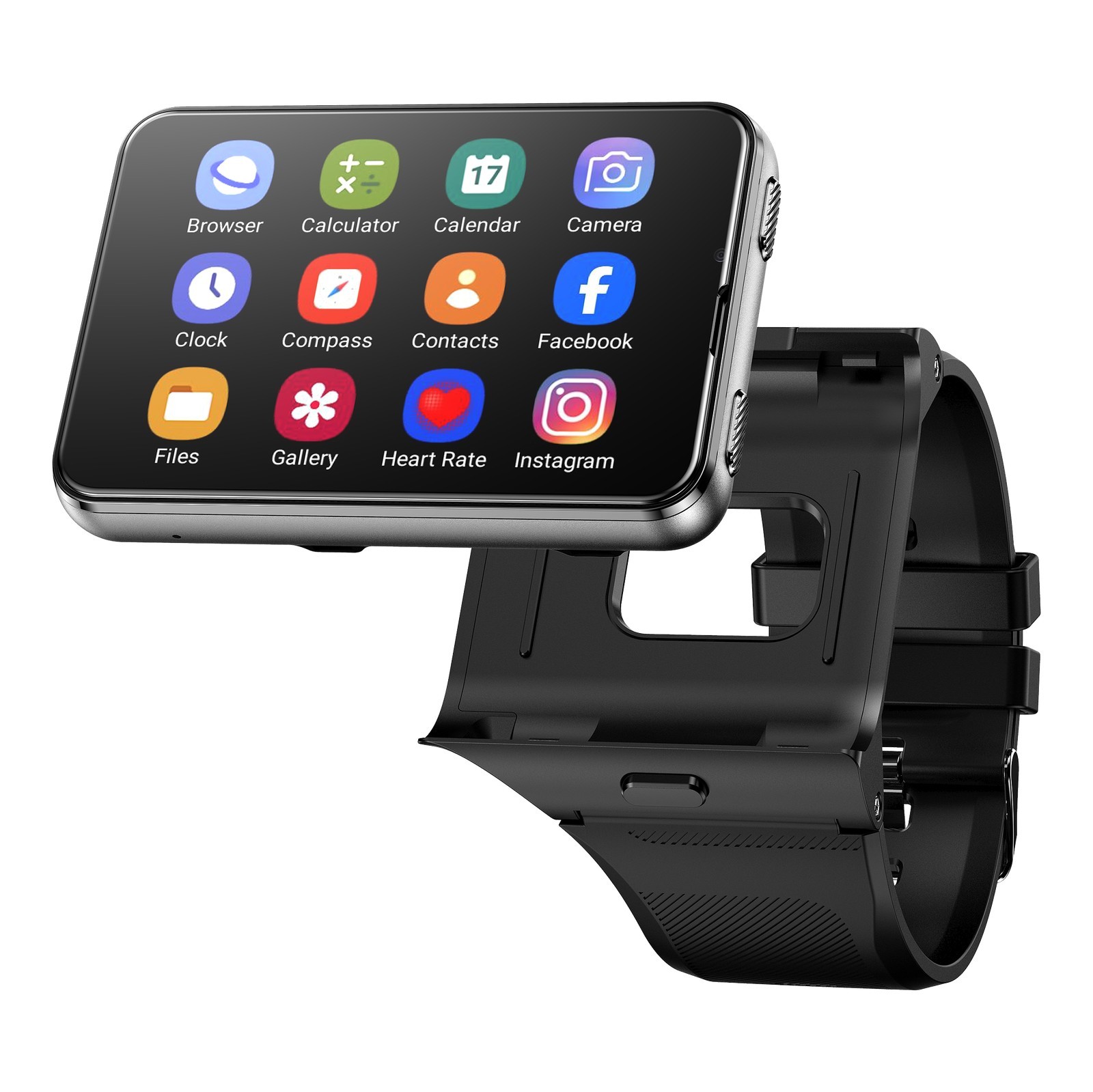 2.88in 4G Larger Screen Smart Watch Android 11 Dual Camera WIFI SIM Support