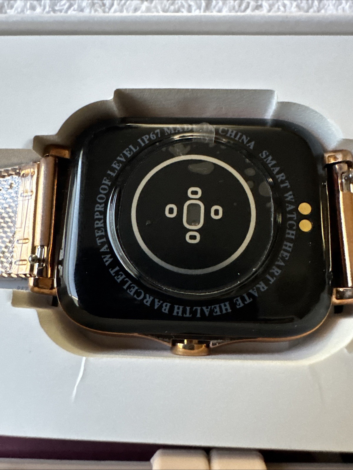 Smart Watch China 3 Different Bands Instructions 1 Year Warranty Charging NEW