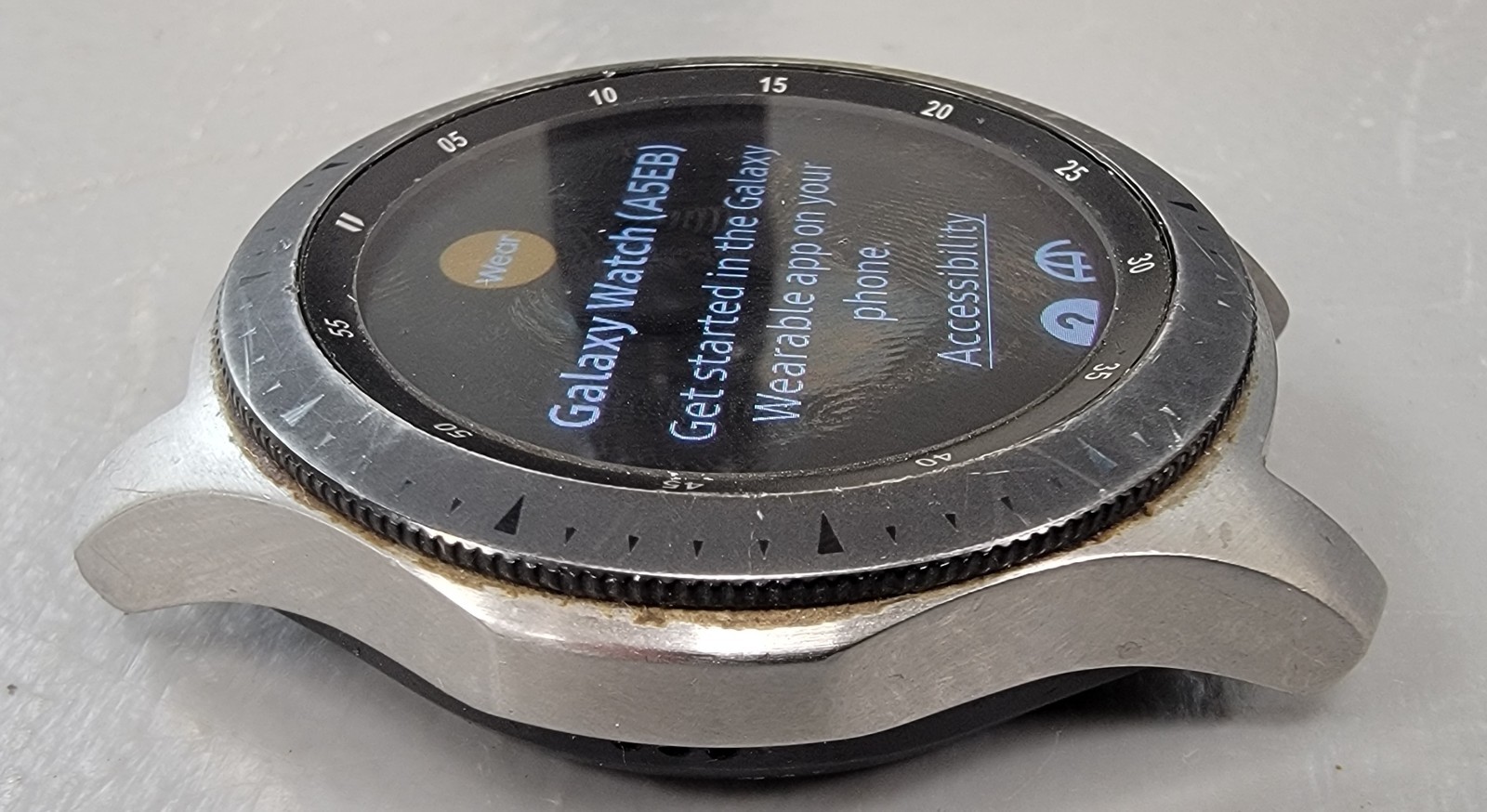 Samsung Galaxy Watch SM-R800 46mm Black/Silver Watch Face Only (Pre-Owned)