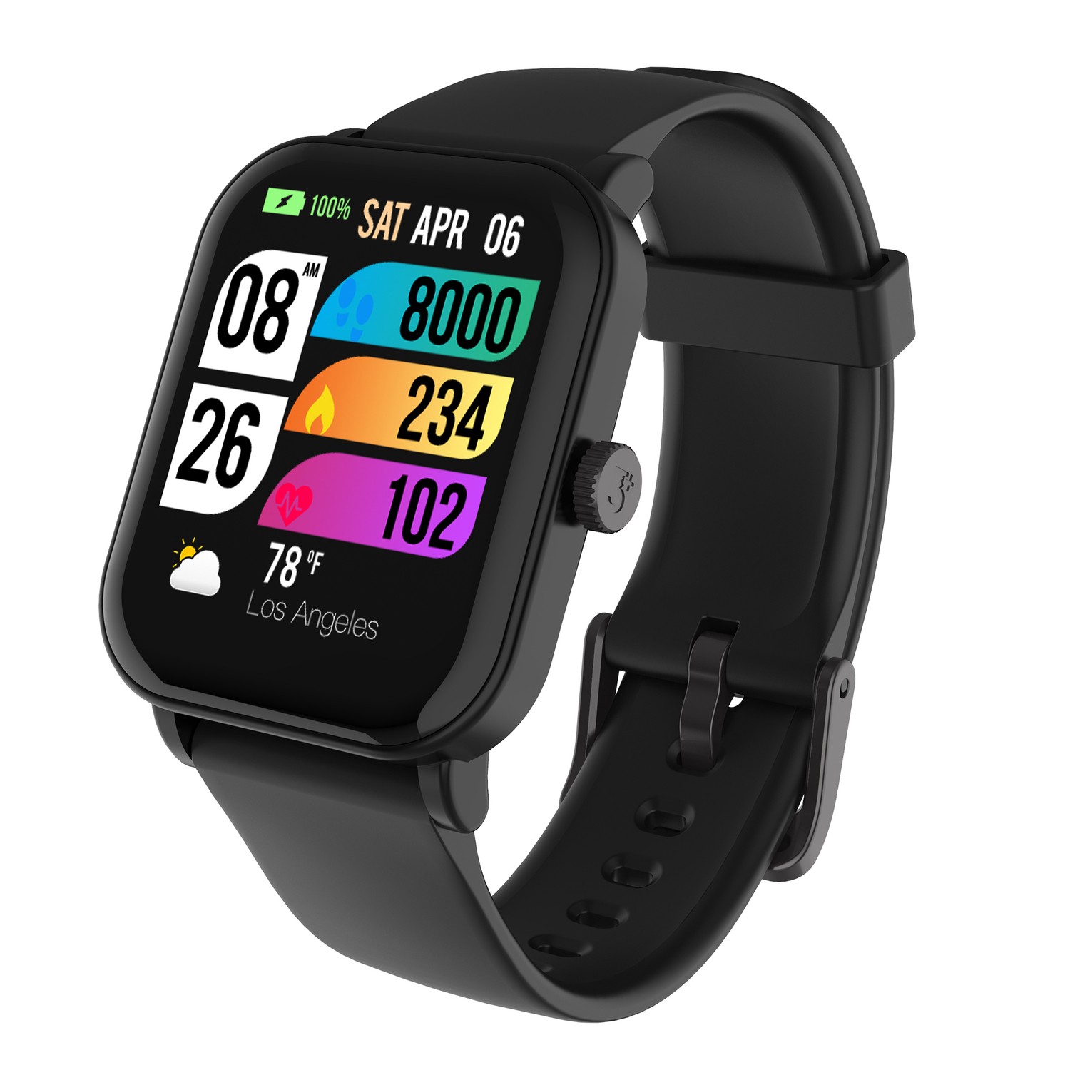 Vive+ Gen 2 GPS Smartwatch, 1.72″ Display, 25+ Workouts, IP68