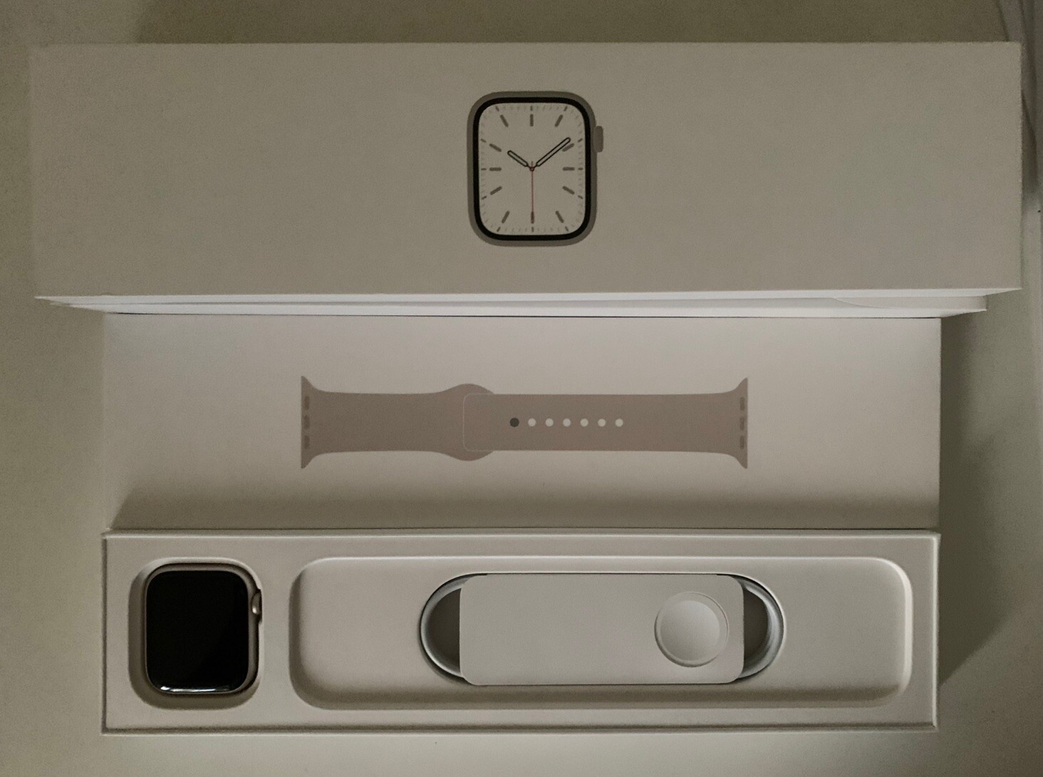 Apple Watch Series 7 GPS 45mm MKN63TY/A Aluminum Galaxy