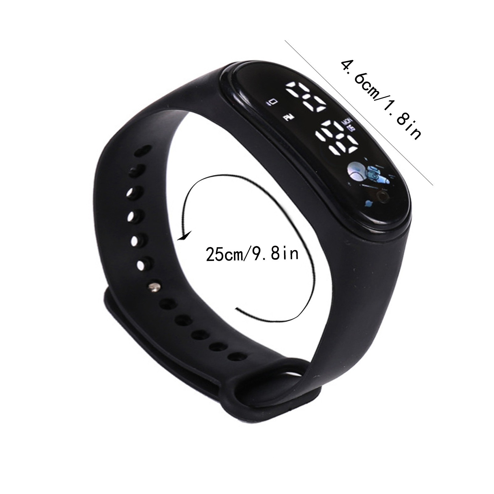 Kawaii Smart Watch for Kids Fashion Outdoor Waterproof Sports Kids’ Watches Boy