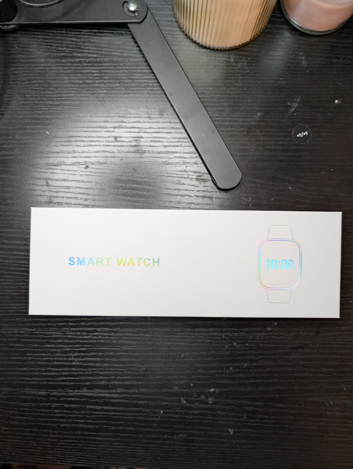Pink Quican Smart Watch | Barely Used, iOS Android Phones Compatible, Waterproof