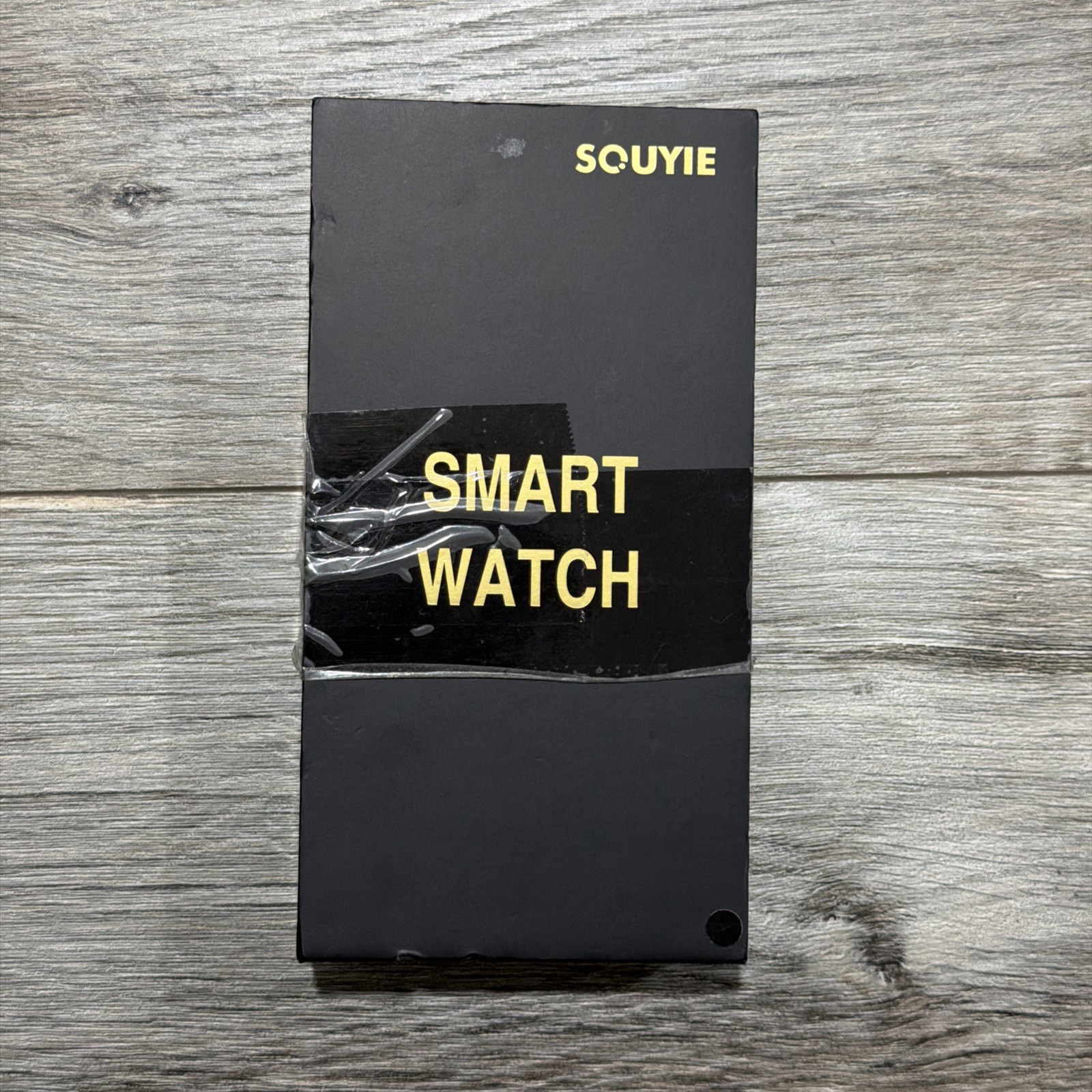 Souyie Smart Watch for Men Call Fitness Heart Blood Sleep Monitor AMOLED Black