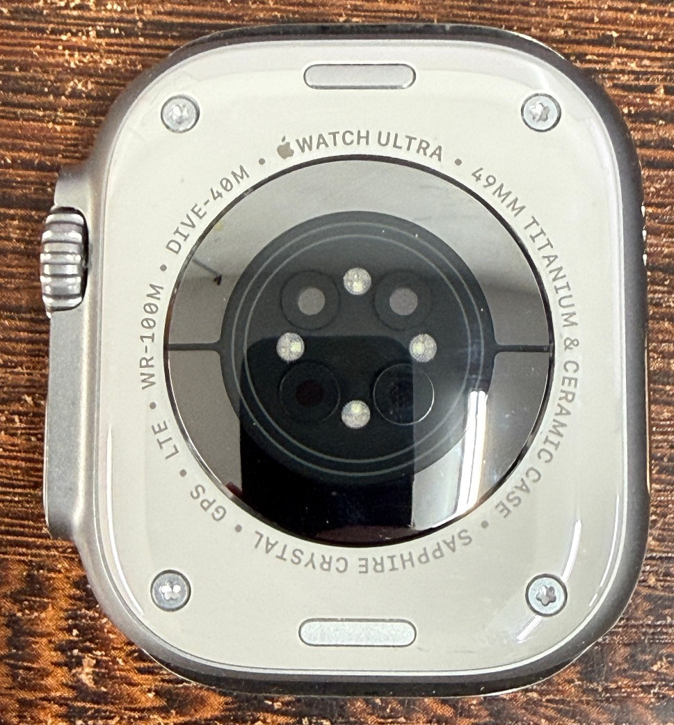 Apple Watch Ultra 49mm Titanium Case – Green Alpine Loop – Excellent – 90% Batt