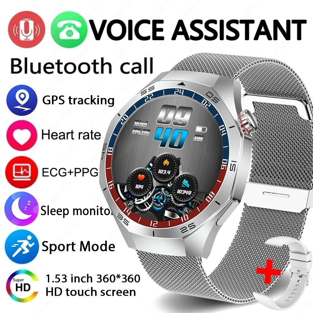 GT5 Pro Smart Watch Men AMOLED NFC BT Call Waterproof for Android and iOS