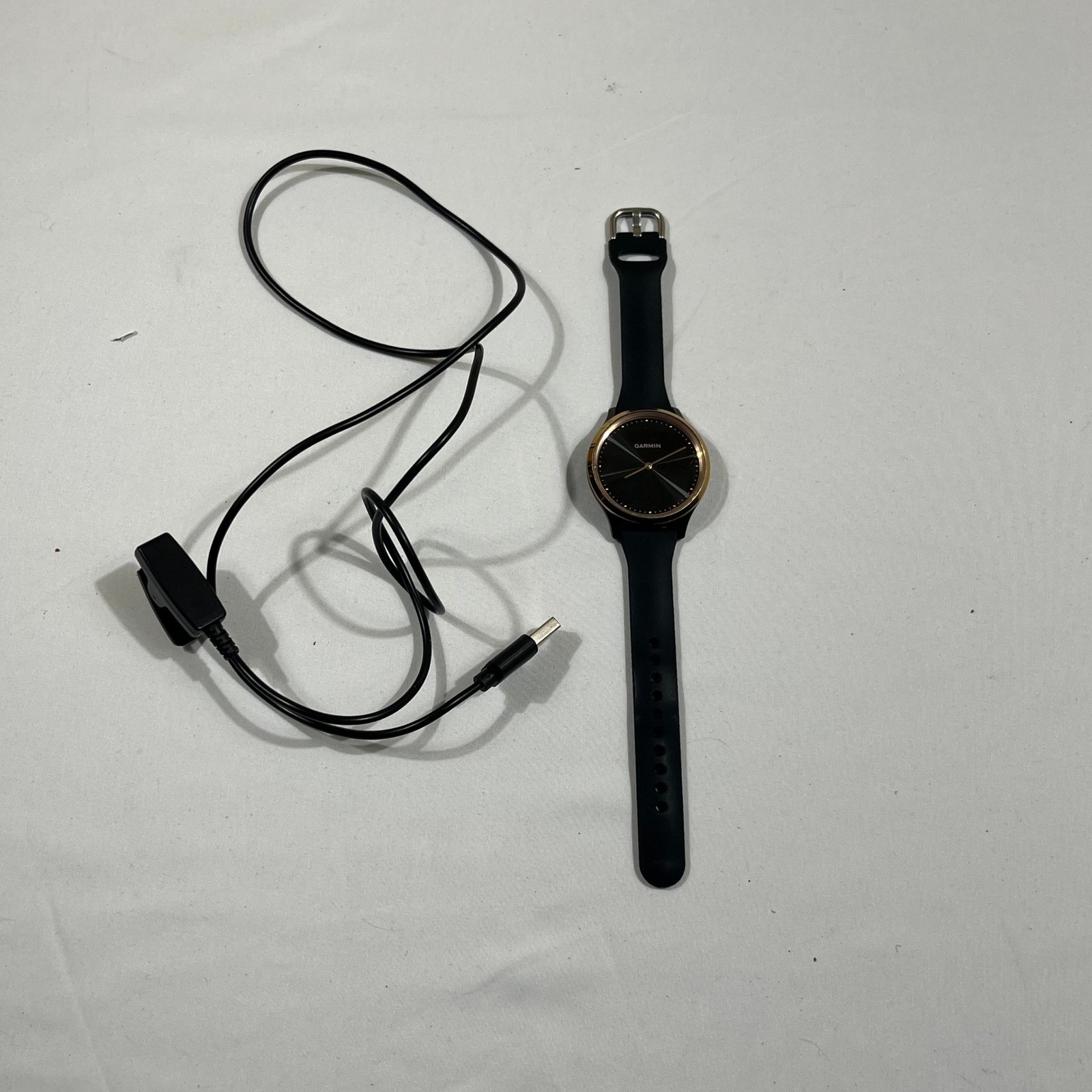 Garmin Vivomove HR Smartwatch Unisex Black Rose Gold Hybrid Fitness Tracker