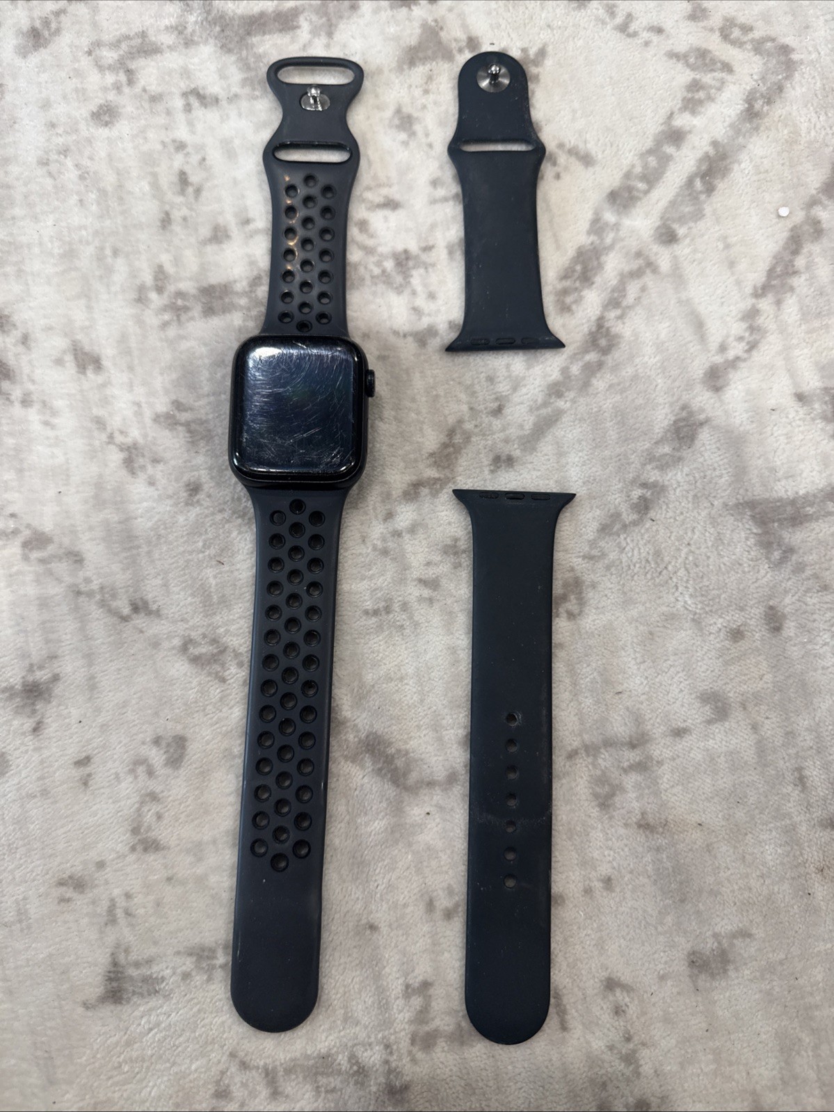 Apple Watch SE 44mm Band LTE And GPS Black With Extra Band Works