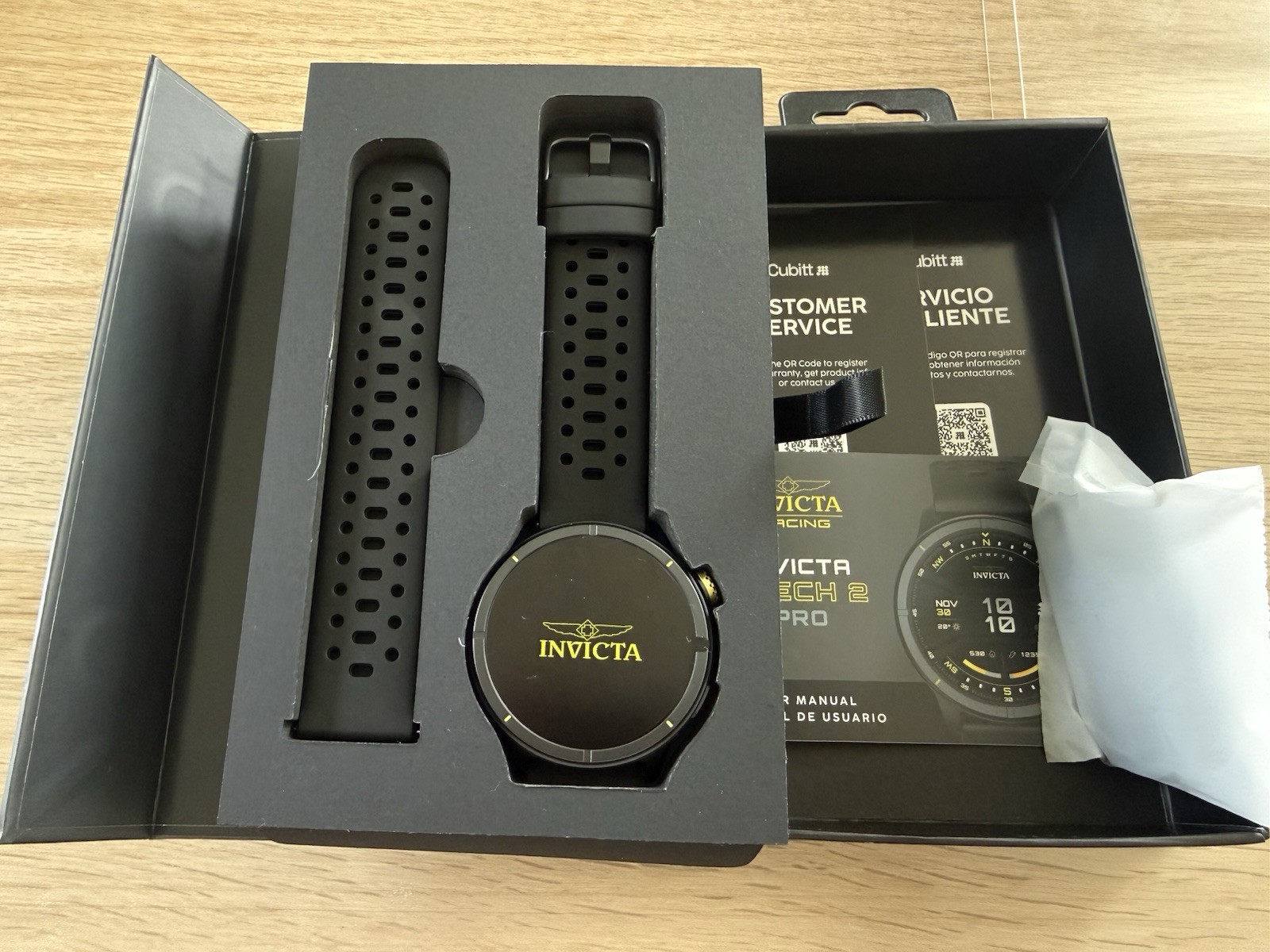 Invicta I-Tech 2 Pro ITECH-005 Unisex Black Band 46mm New IOS/Android