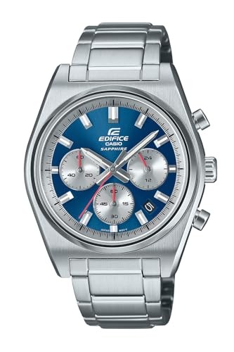 CASIO EDIFICE Men’s Watch Sapphire Crystal EFB-730DJ-2AJF Blue NEW