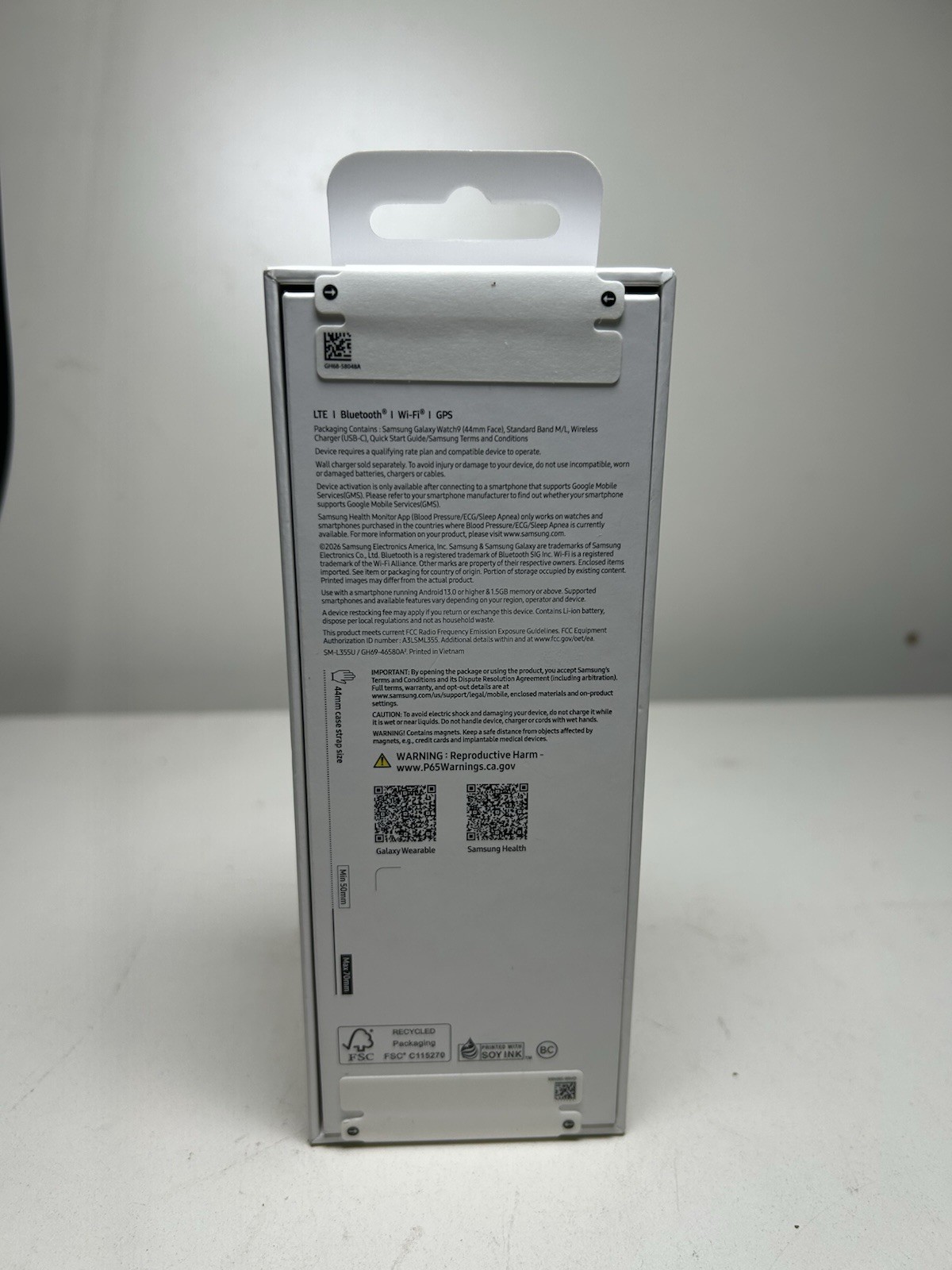 NEW Samsung Galaxy Watch 9 Graphite LTE/Bluetooth/WI-FI/GPS Unlocked (FREE S&H)!