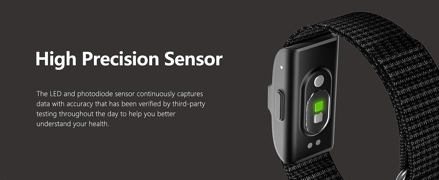 Smart Health Wristband, Wearable Activity & Fitness Tracker for Multi-Sport M…