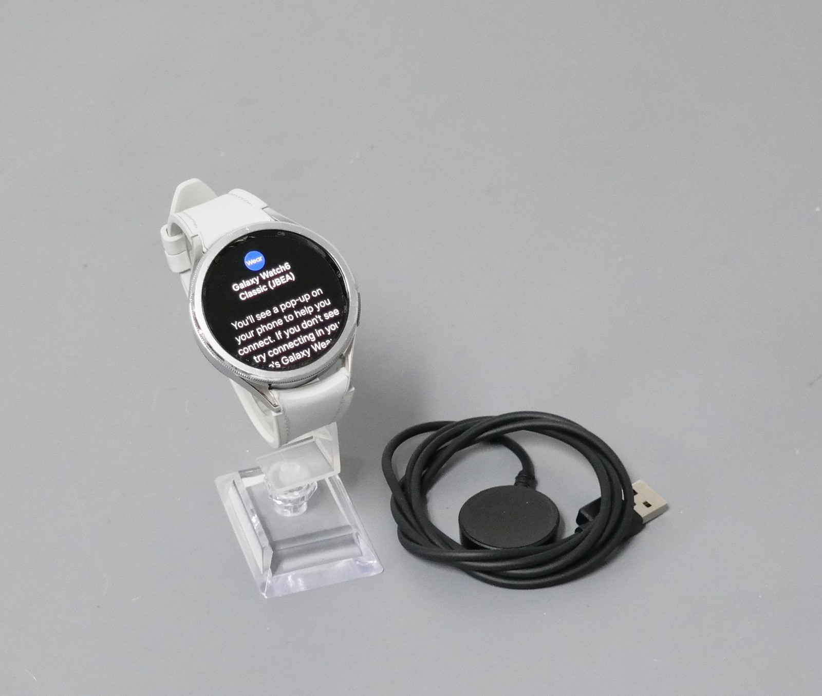 Samsung Galaxy Watch6 Classic SM-R965U 47mm LTE Stainless Steel – Silver