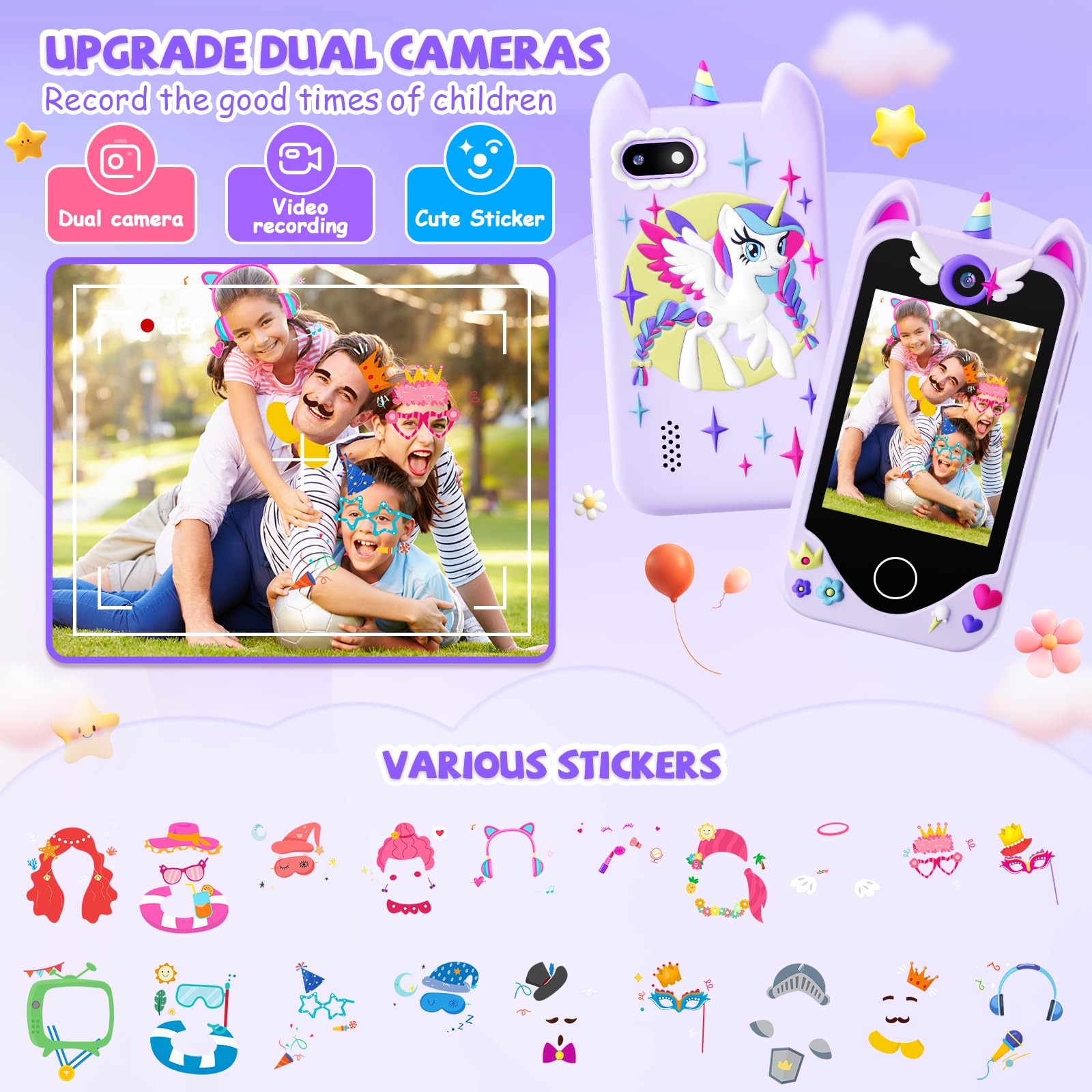 Kids Smart Phone for Girls Gifts – Toddler Christmas Birthday Gift for Age 3 …