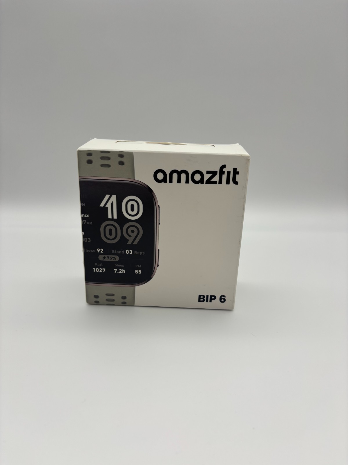 Amazfit Bip 6 Smartwatch Black 1.97″ AMOLED Display GPS 46mm Aluminium Case