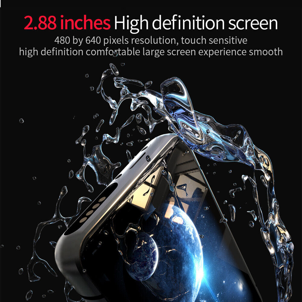 4G WiFi Smart Watch Dual Camera Unlocked Phone 4GB+64GB Fitness Tracker Watch