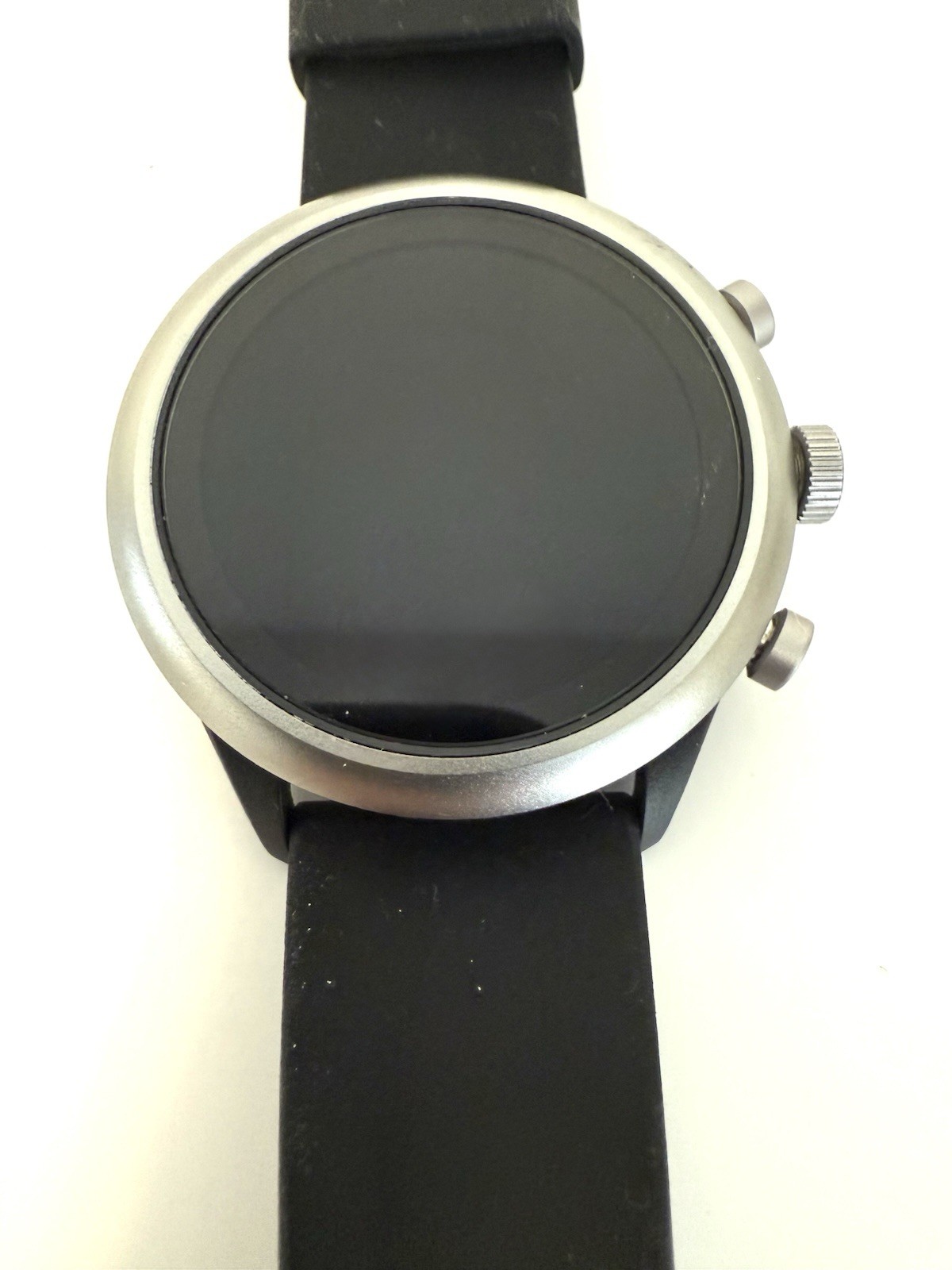 Fossil Sport Black Silicone Fitness Smartwatch FTW4019