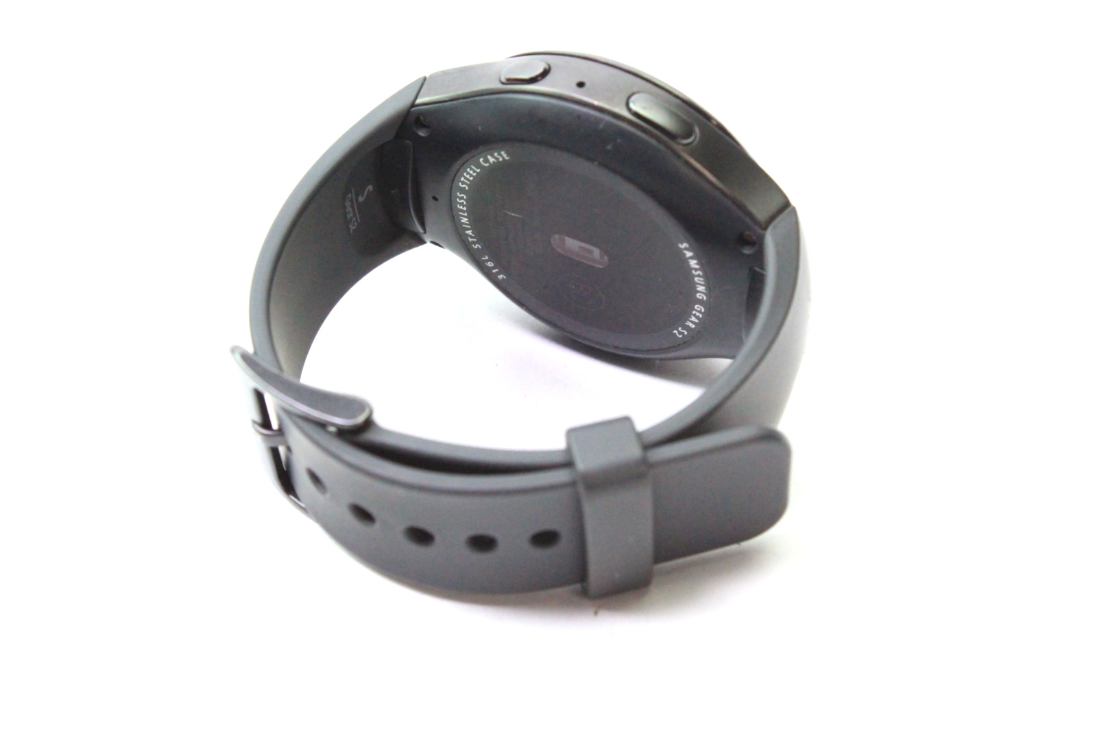 Samsung Gear S2 R720 Bluetooth Smartwatch – Dark Gray AS IS For Parts
