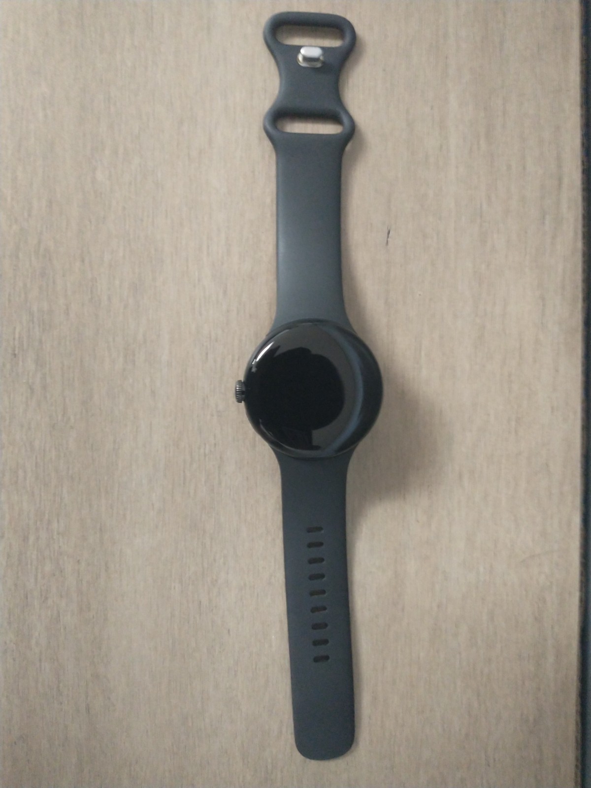 Google Pixel Watch 41mm Matte Black Obsidian Active Band with original box