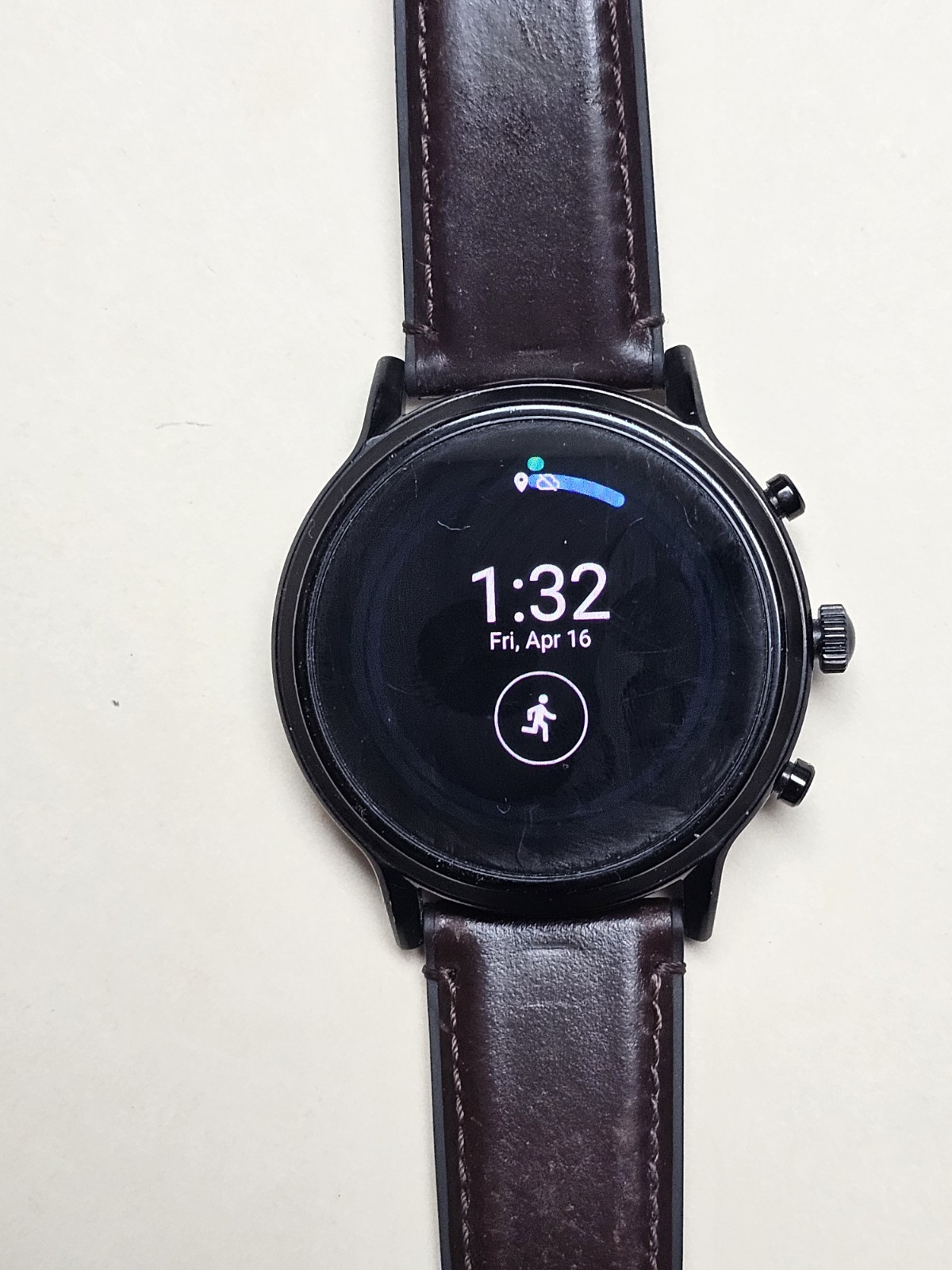 Fossil Gen 5 Touchscreen Carlyle Smartwatch w/Charging Cord, Model DW10F1