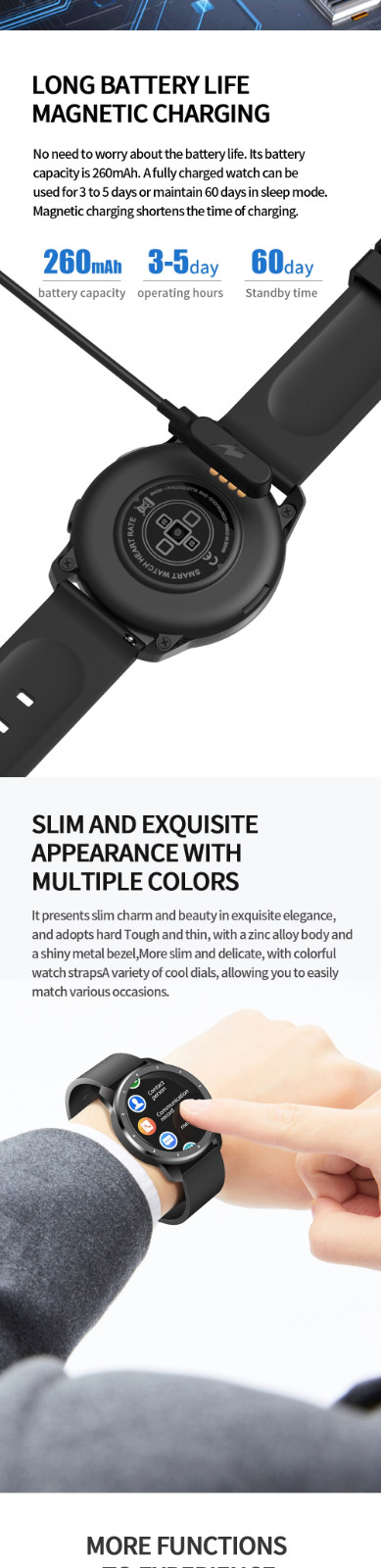 MX11BT Call HIFI Speaker Music Playback Couple Watch IP68 Waterproof smart watch
