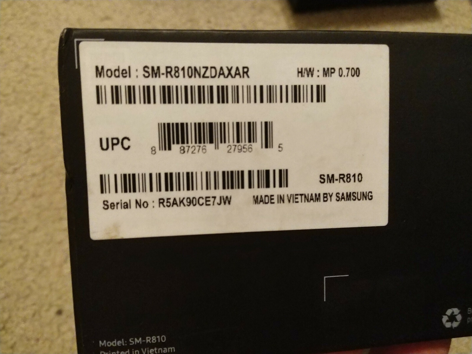 Samsung Galaxy Watch SM-R810 42mm Bluetooth Rose Gold