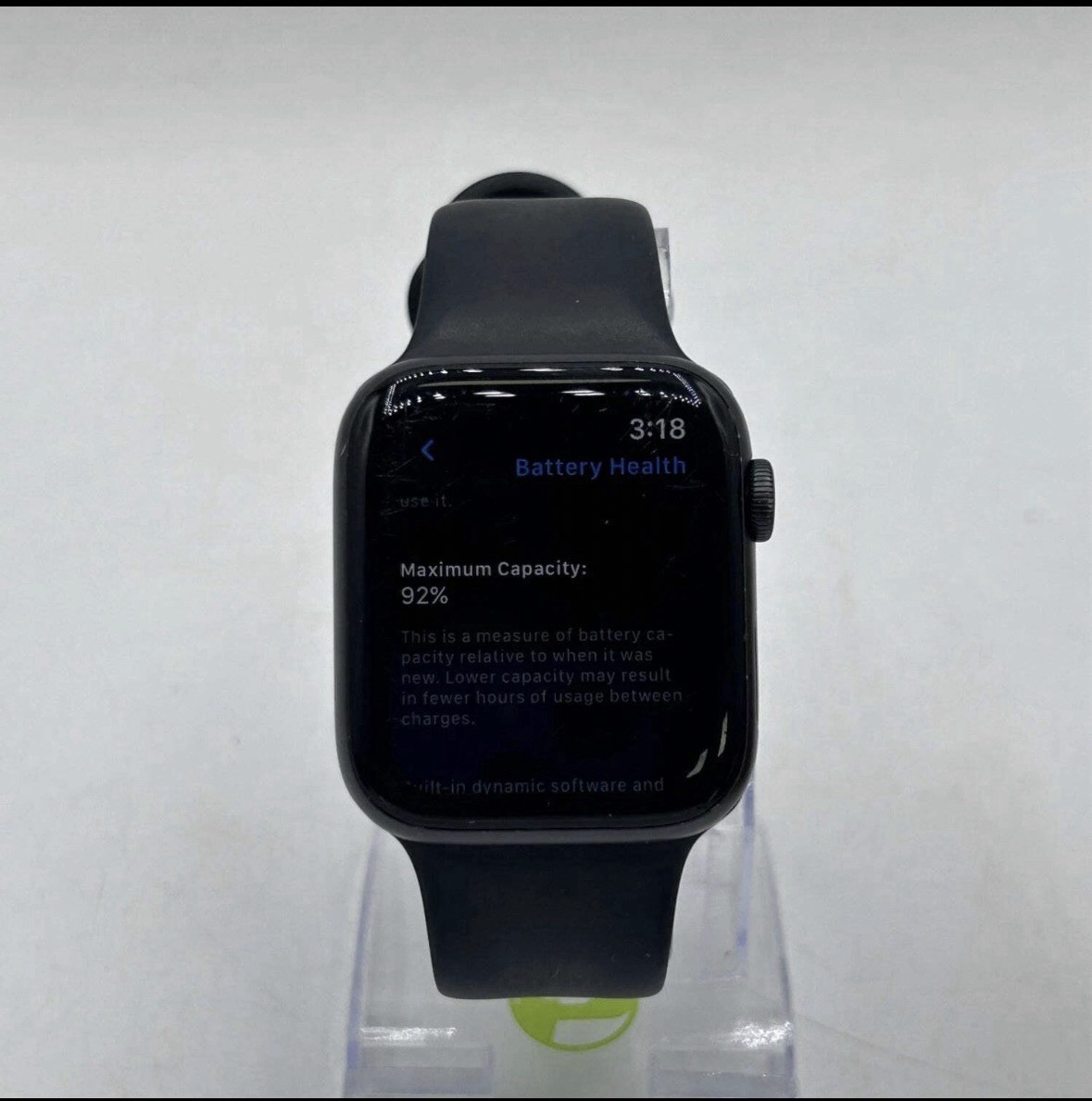 Apple Watch Series 6 44mm GPS-LTE Black Aluminum