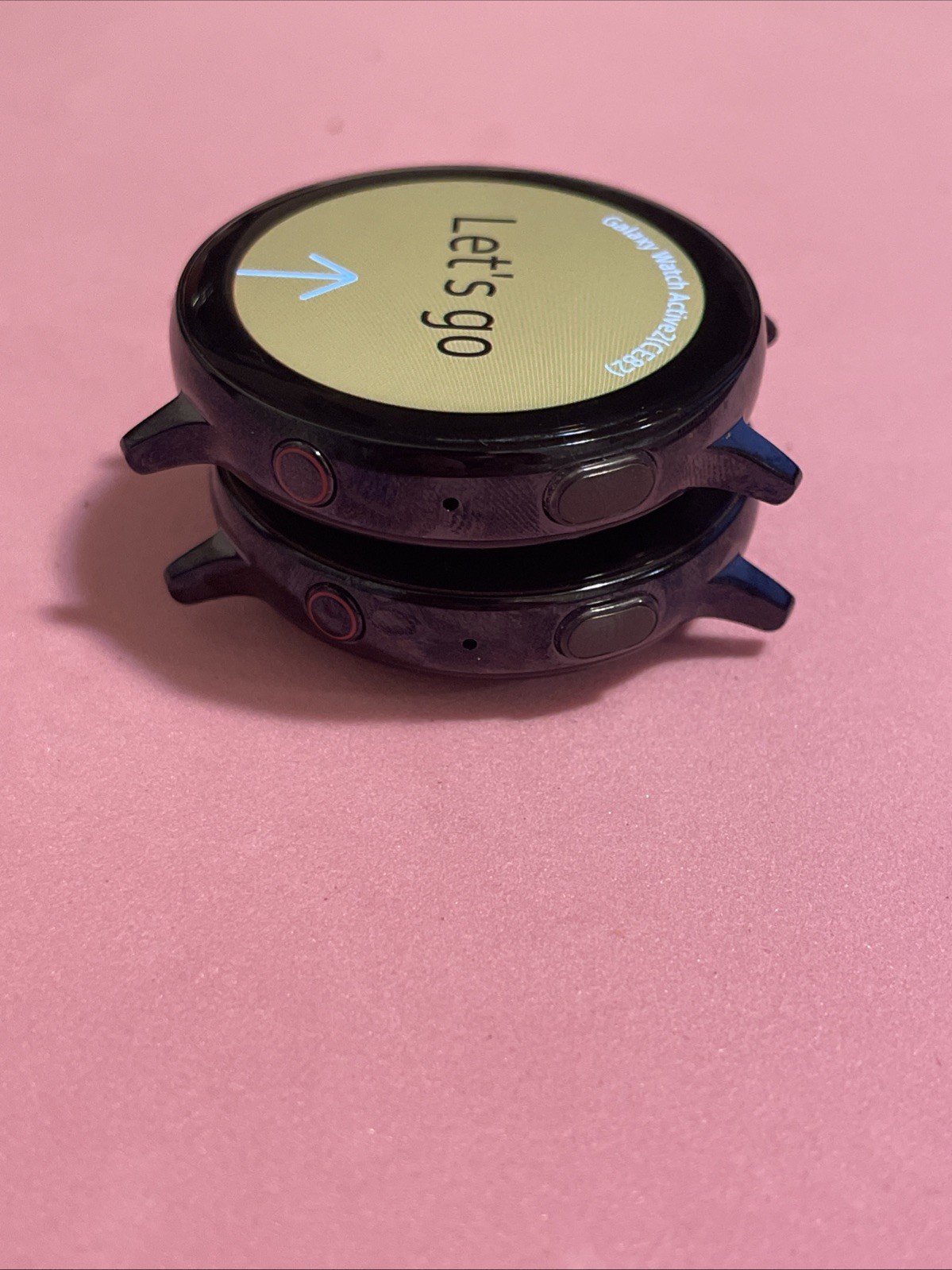 LOT 2 SAMSUNG Galaxy Watch Active 2 Smart Watch NO BANDS (WORKING)