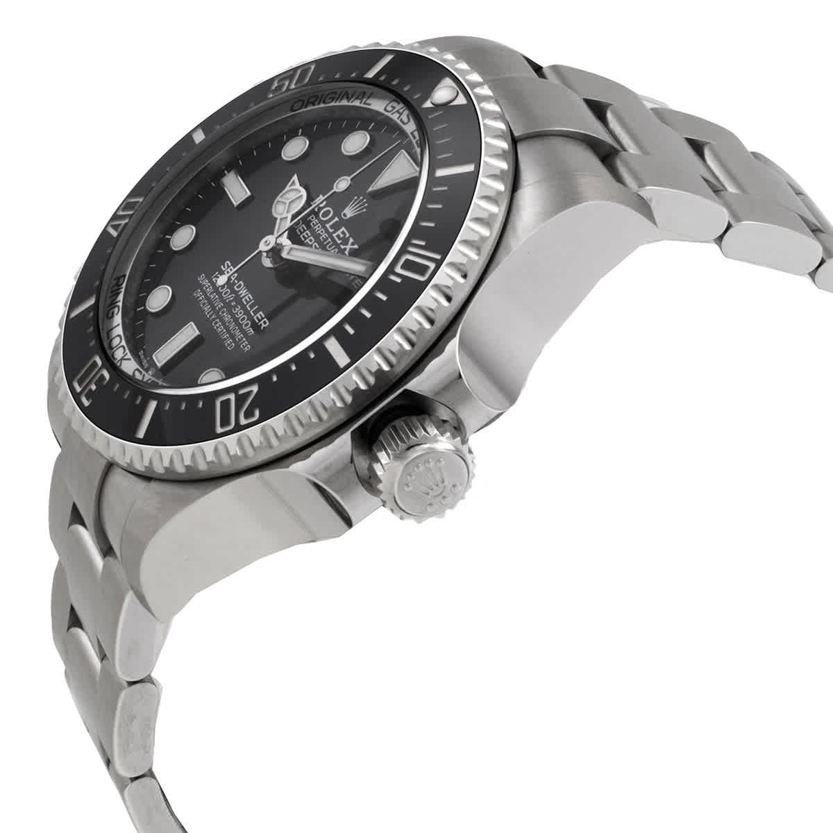 Rolex Deep Sea Automatic Black Dial Men’s Watch 136660BKSO