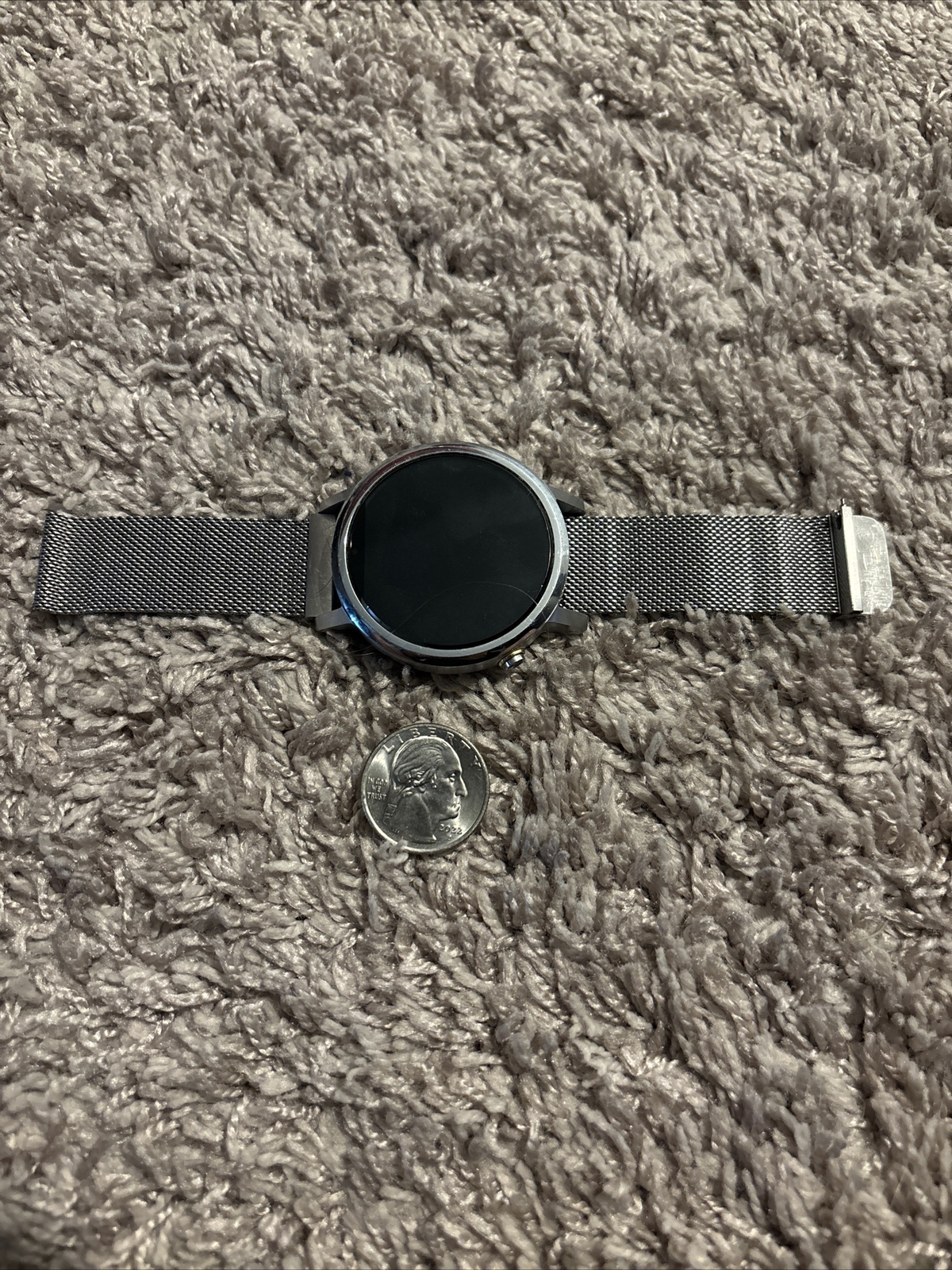 moto 360 1st gen Flawless Condition – Steel Band