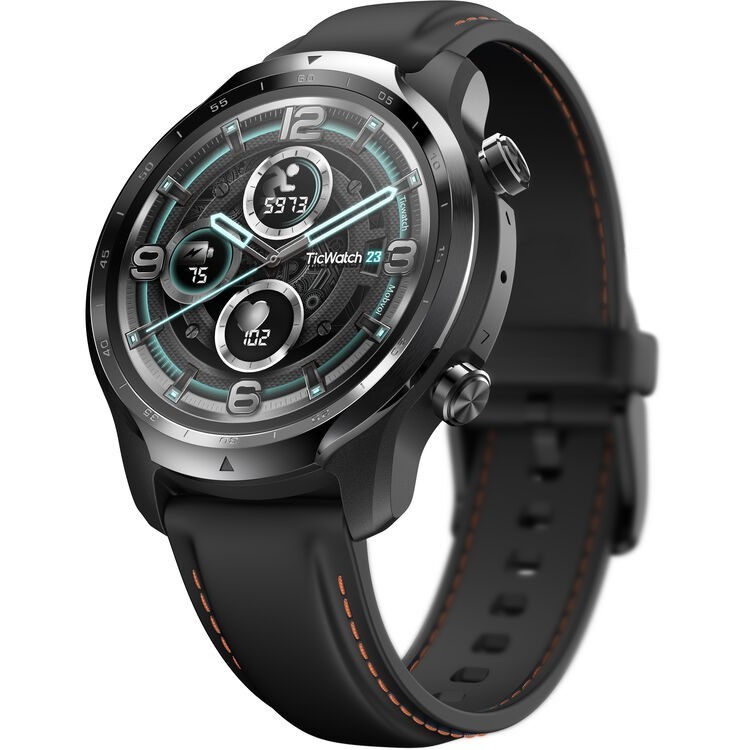 New Mobvoi TicWatch Pro 3 GPS Smartwatch Snapdragon 4100 Wear OS Black