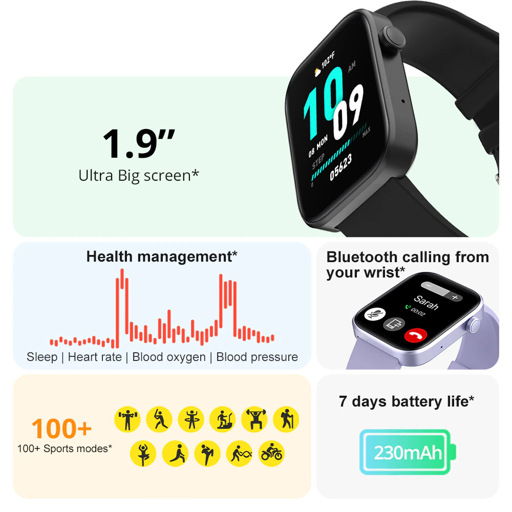 P71 Voice Calling Smartwatch Men Health Monitoring IP68 Waterproof Smart Notific