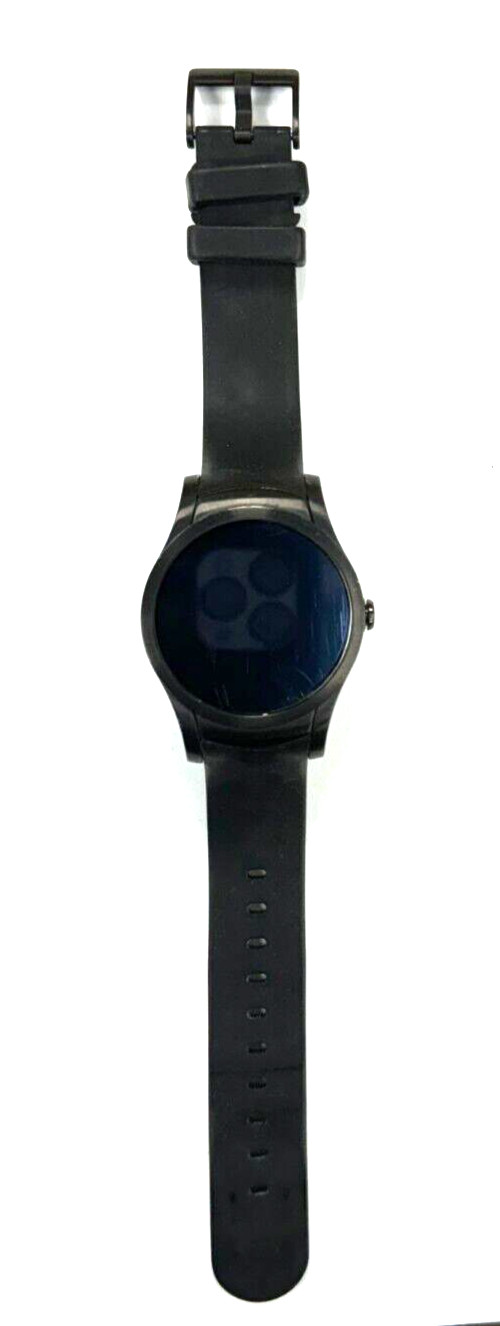 Verizon Wear24 42mm Stainless Steel Case – Black Band – QTAXU1