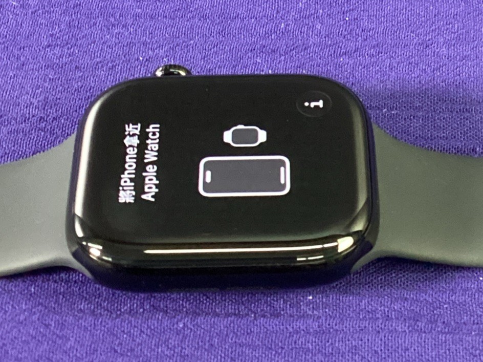 Apple A3333 Series 11 46mm GPS Jet Black M/L Black Band