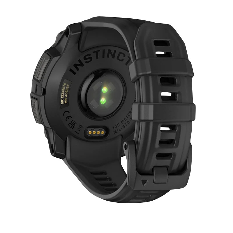 Garmin Instinct 3 – 45 mm, AMOLED Black with Black Band (010-02936-00)