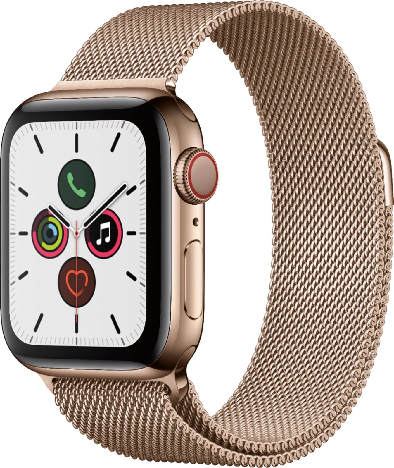 Apple Watch Series 5 2019 40mm 32GB Storage Gold Milanese Band Read G2U