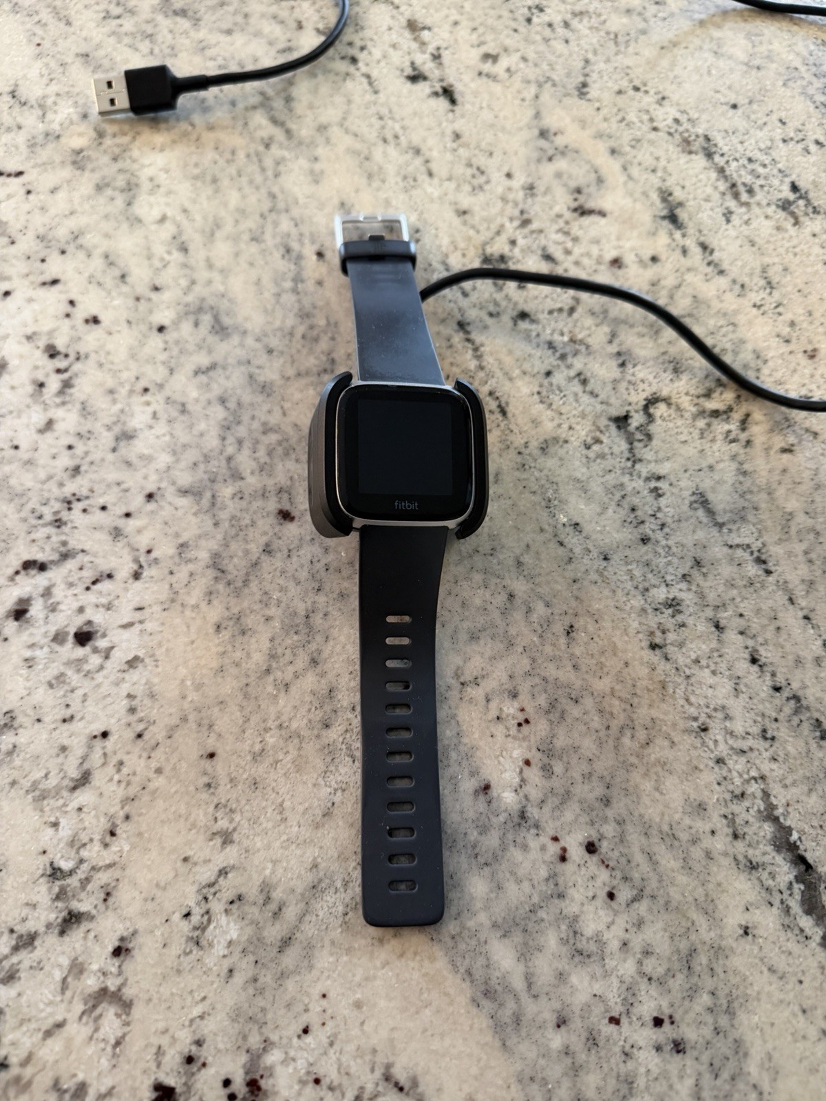 Fitbit Versa Lite Edition (FB415) Black Silicone Band