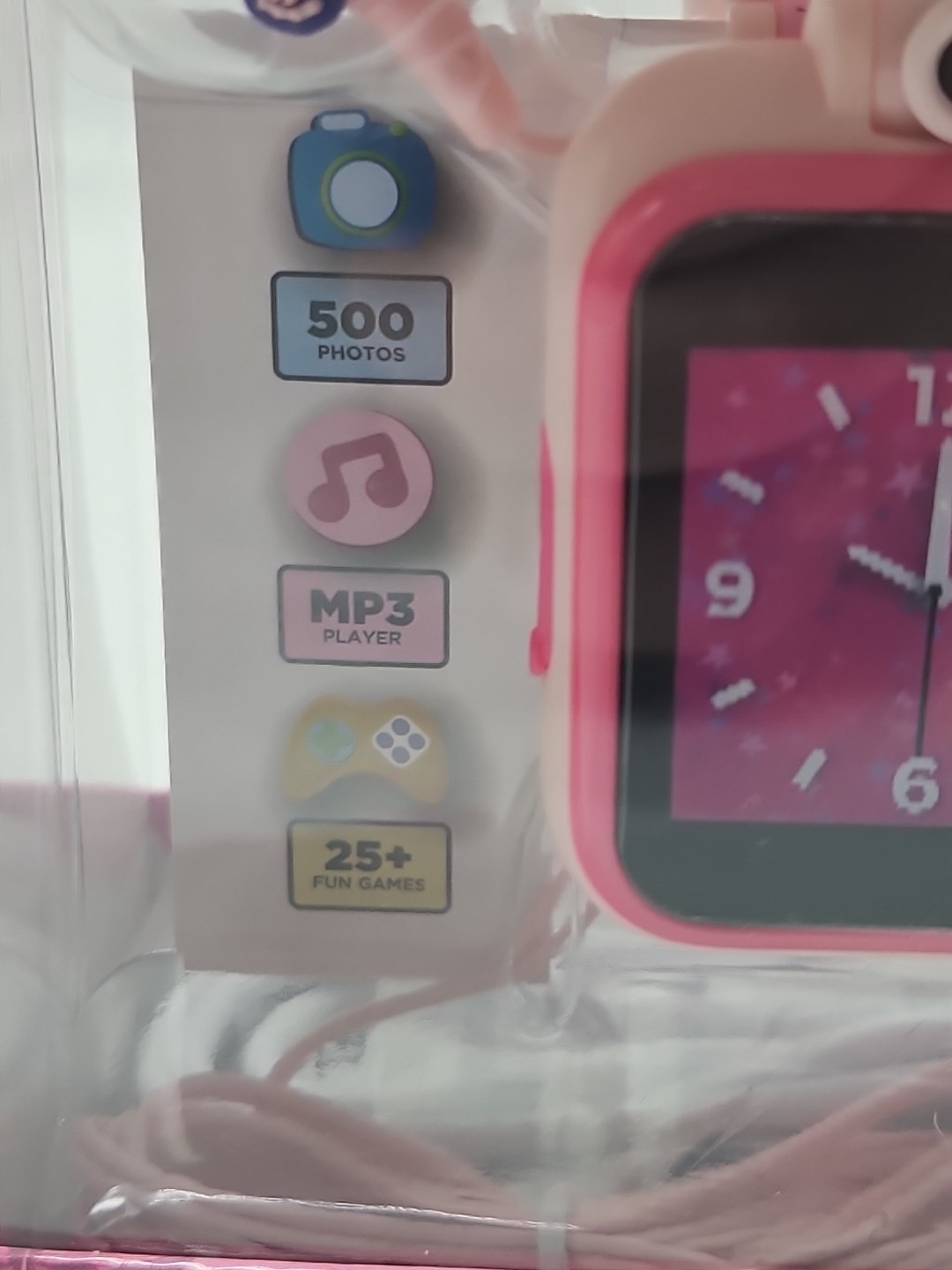 ITECH Jr. Kids Smartwatch Butterfly Band Earbuds W/MP3 Jack 25+ STEM Games
