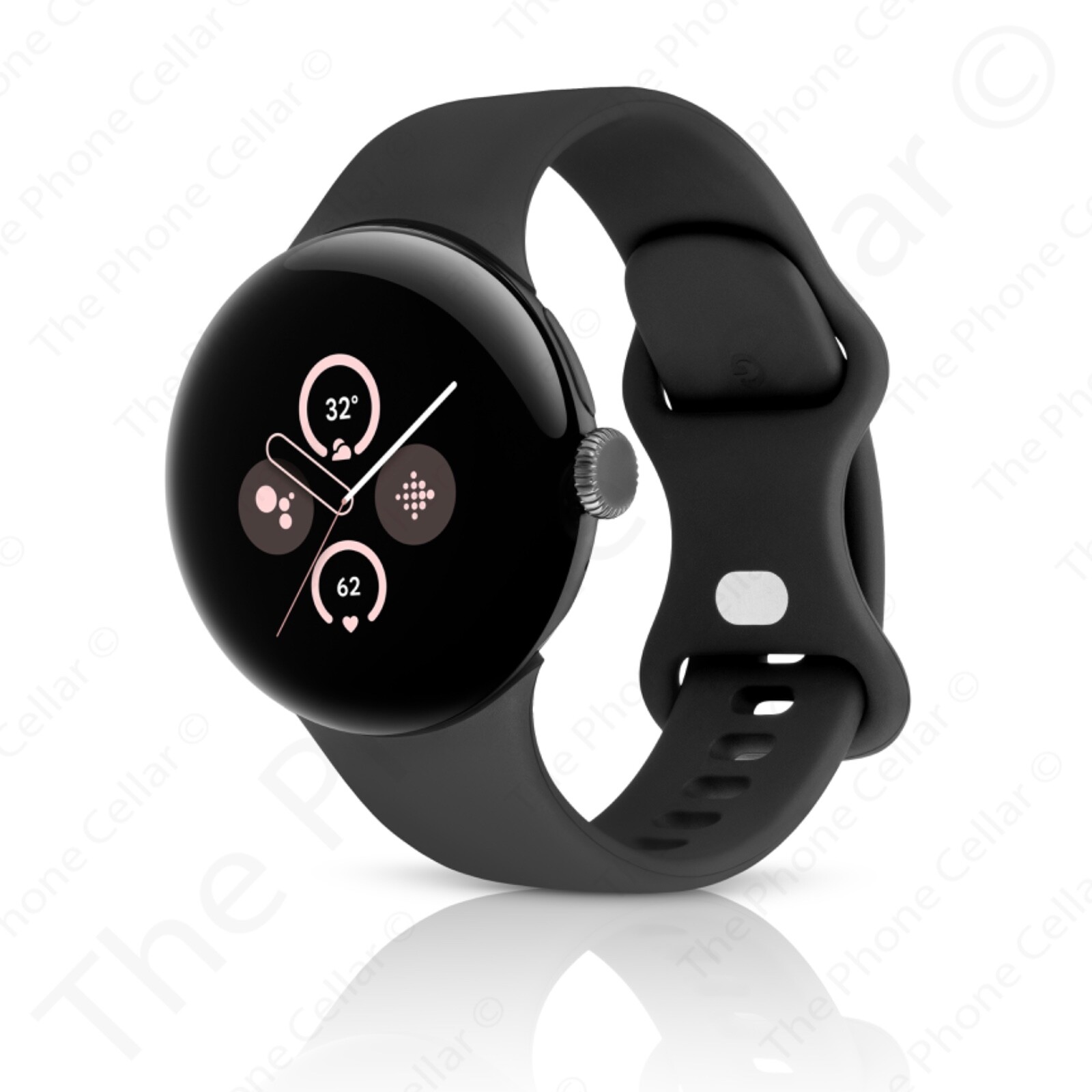 Google Pixel Watch 2 GA05029-US 2nd Gen 41mm WiFi GPS BDS Bluetooth Matte Black