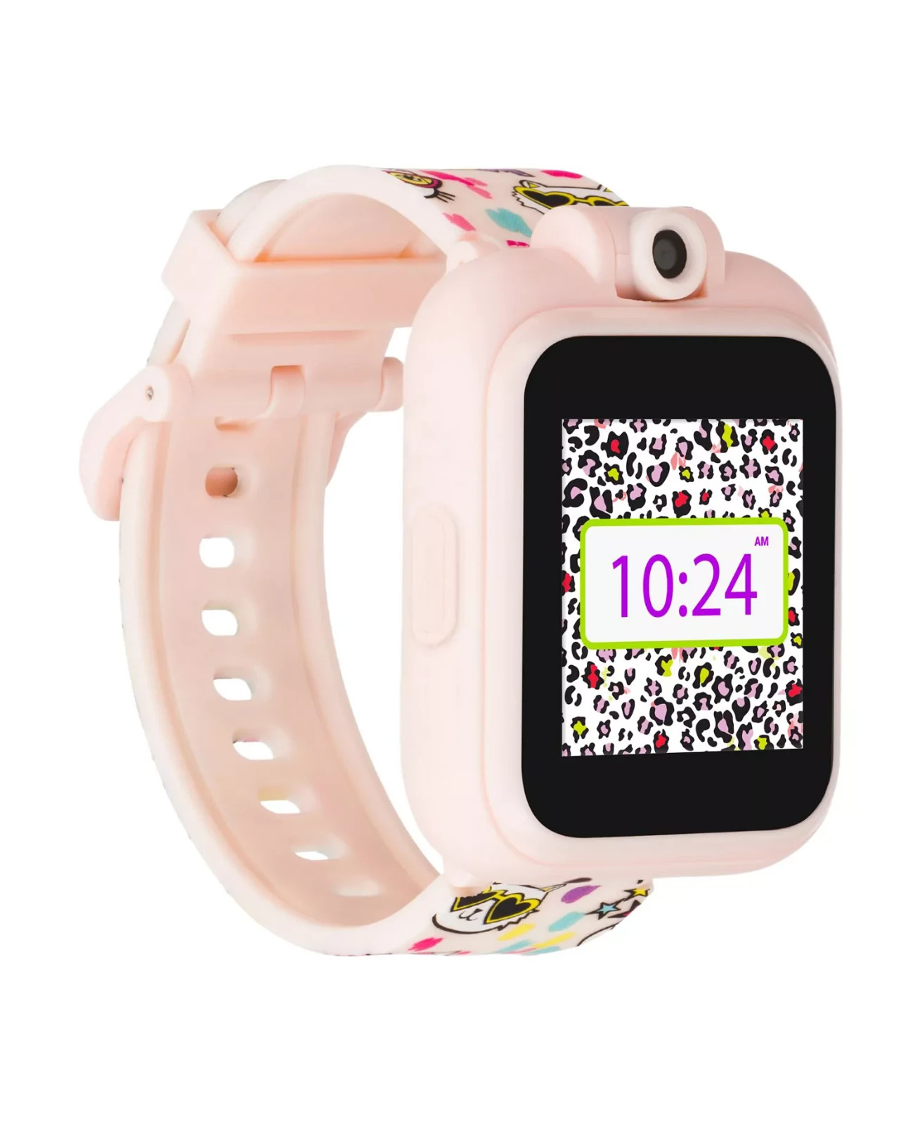 BRAND NEW Blush Cat Print Kids Smartwatch PlayZoom 2 with Swivel Selfie Camera