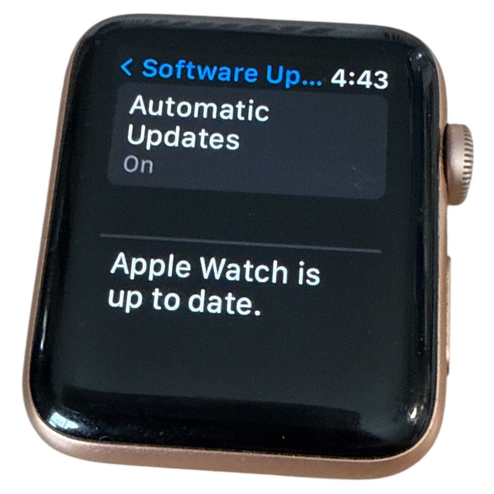 Apple Watch Series 3 42mm GPS A1859 Rose Gold w/ & Band Reset Ready