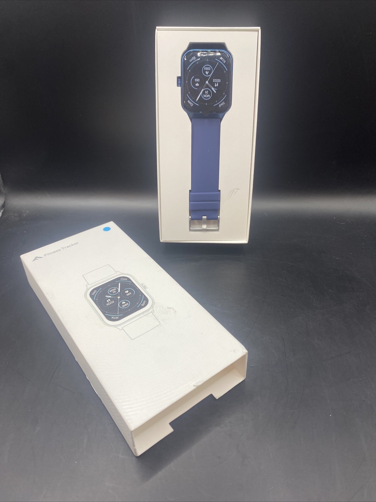 Fitness Tracker Smart Blue Watch. For iOS 13.0 Or Above And Android 9.0 Or Above