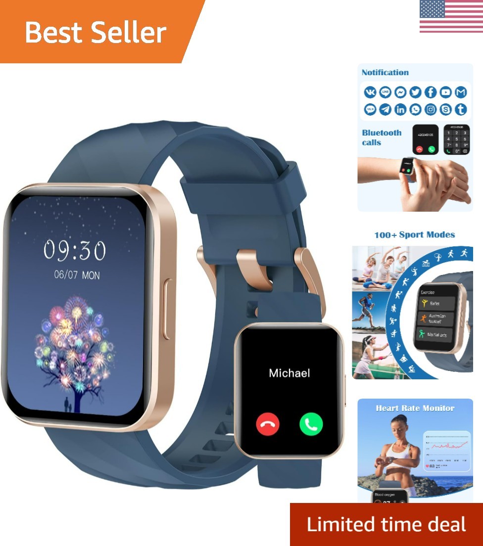 Smart Watches for Women Men Answer/Make Calls Compatible with iPhone/Android …
