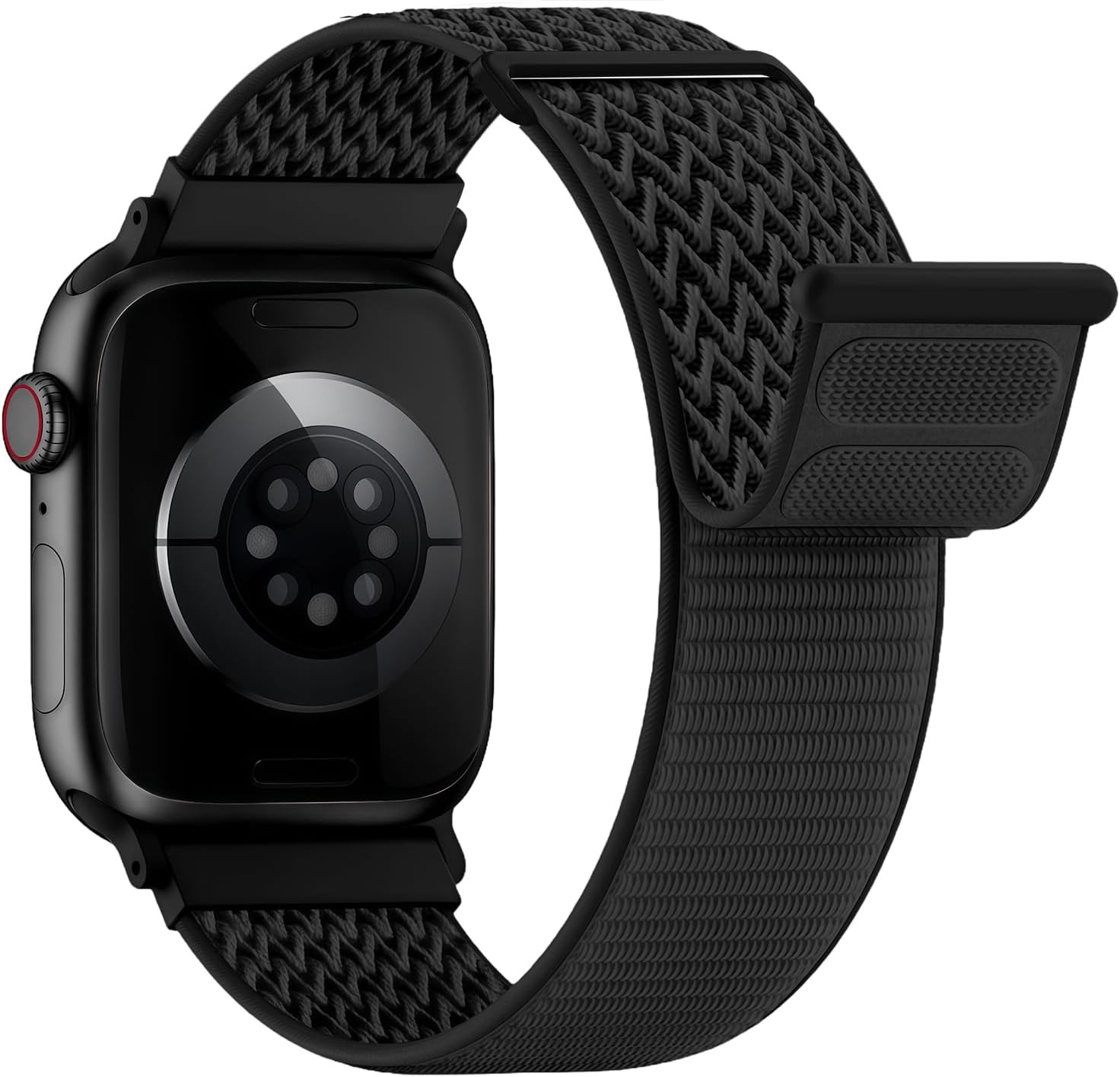 Soft Fabric Nylon Sport Loop Band for Apple Watch Series 7 44mm Compatible Strap