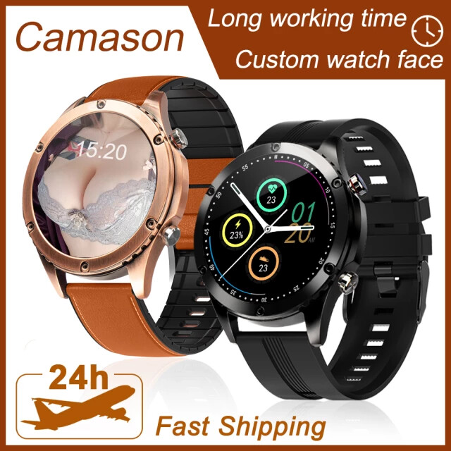 Camason Smart Watch Dial Smartwatch Men Sport Fitness Watch Band Watches for And